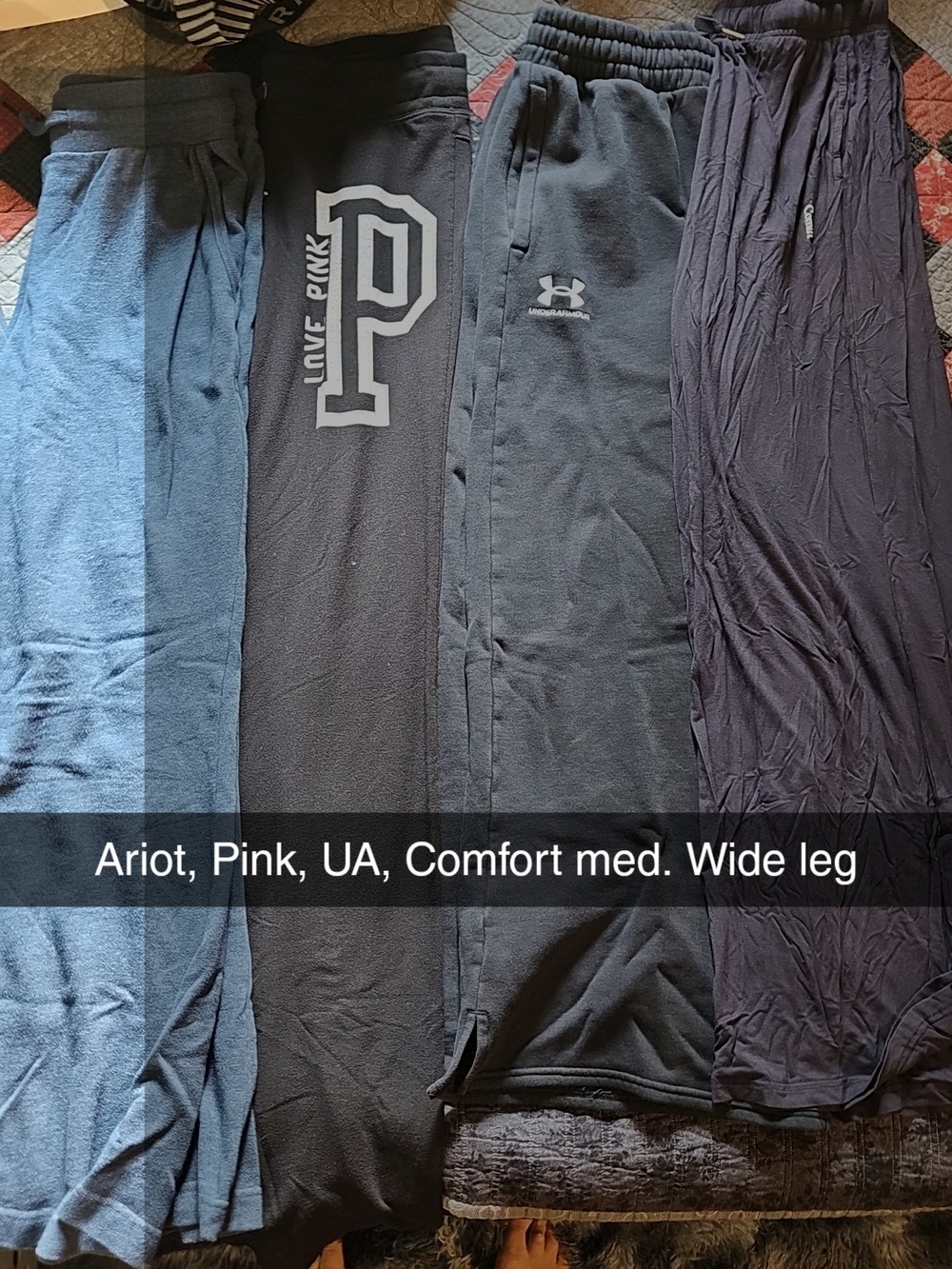 Victoria's Secret PINK Lounge Sweatpants - P Logo Ariat, Under Armour Comfort